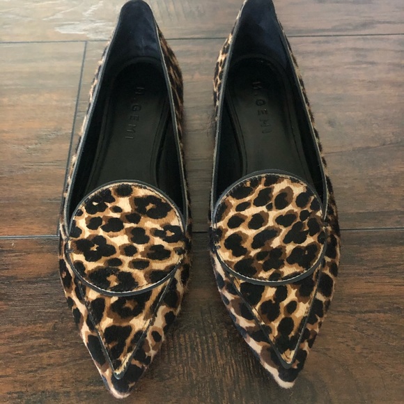 M Gemi Flats in Calf Hair Leopard (Size 37) - Picture 2 of 5